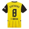 Maillot de Supporter Borussia Dortmund F. Nmecha 8 Domicile 2024-25 Pour Enfant